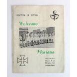 Doncaster Rovers Festival of Britain Match v Floriana of Malta 10/5/1951 programme. Includes 8