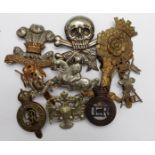 Badges Cavalry cap badges a selection, mostly different and GVF (10)