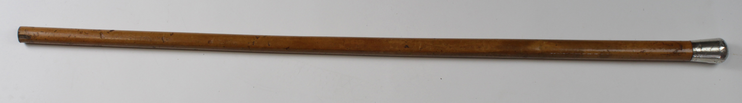 Swagger type stick engraved "L.J.Huggins from Officers, NCO's & Men 260 Coy, Castle Water Works Co