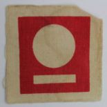 Cloth Badge: 10th Corps WW2 printed cloth formation sign badge in excellent unworn condition.