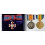 BWM & Victory Medal named M E Weaver, Pair confirmed to Roll. Mary Elizabeth Weaver served with