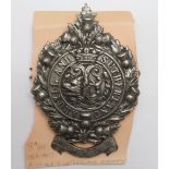 Badge an 8th Argyll & Sutherland Highlanders Glengary badge GVF