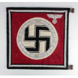 German Nazi Political Leaders bullion car pennant, double sided and in good condition. Scarce