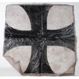 Imperial German an Iron Cross Motif believed cut from a crashed WW1 aeroplane, most impressive