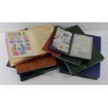 Assorted stamp collections, noted Basutoland SG.1-9 mint, useful Bechuanaland earlies, India, etc (9