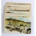 Foreign, varied selection, Gruss Aus, chromo litho   (approx 59 cards)