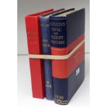 Books Army & Navy Lists, Navy 1862, monthly Army list 1882, plus Whitakers Naval & Military