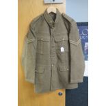 WW1 soldiers service jacket a good 22 pattern very similar to the 03 pattern with RASC brass