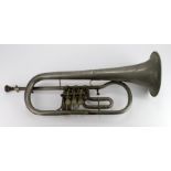 German Rotary Valve Trumpet 'Deutsche Qualitatsmaschine'. Engraved round the "Bell" lip 'Bernhard