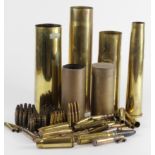 Shell and Bullet cases, wide variety of deactivated pieces (Qty) Buyer collects