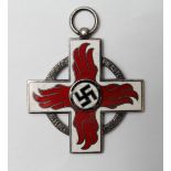 German WW2 Fire Cross for Bravery, no ribbon GVF