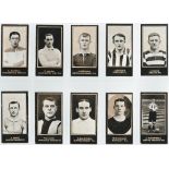 Football - Smith's Footballers (dark blue back) 10 cards in a modern page, nos.17, 36, 49, 53, 58,