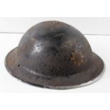 WW2 Ipswich Fire Service tin helmet.