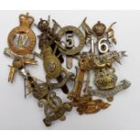 Badges Cavalry cap badges a selection, mostly different and GVF (10)