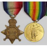 1915 Star and Victory Medal to 1936 Pte T Morgan Monmouth Regt. Entitled to the Silver War Badge for