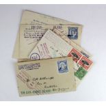 Tin Can Canoe Mail - Niuafoou-Tonga 1930's selection of covers with various carry/ship marks and all
