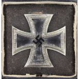 German Iron Cross 1st class in case.
