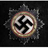 German Nazi Cross in Gold, maker marked '1', with case of issue