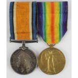 BWM & Victory Medal to 841370 Pte A J Bush 31-London Regt. (2)