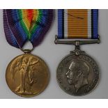 BWM & Victory medals to 40440 Pte A White North/D Fus.