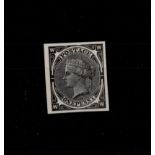 GB - Perkins, Bacon & Co Stamp Essay (1880) 1d black imperf, mm