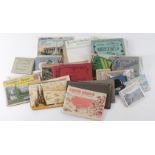 Assortment of postcard books, lettercards, snapshot books, UK and overseas, noted Egypt Cairo