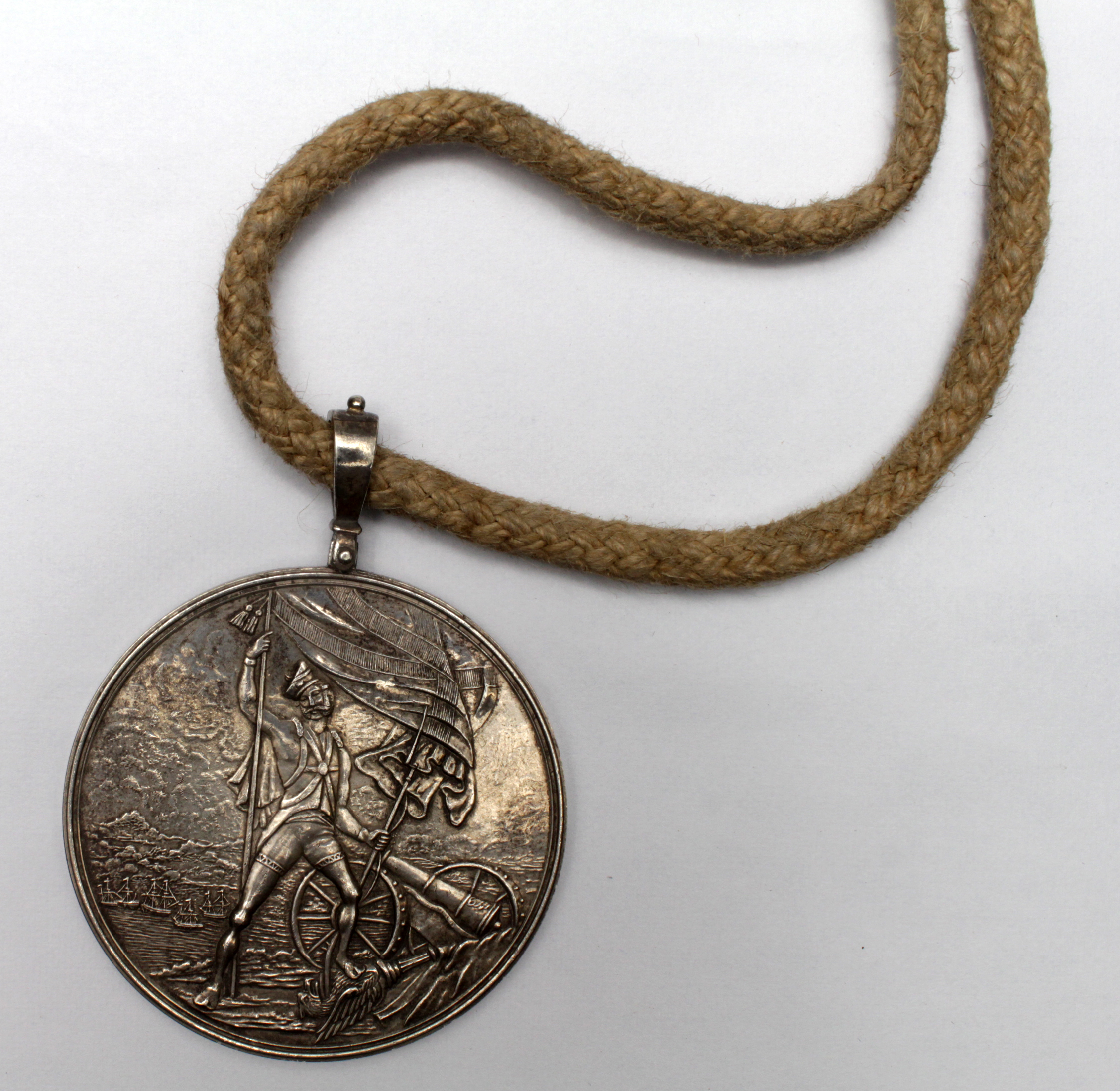 Honourable East India Company medal for the capture of Rodrigues, Isle of Bourbon, 1809-1810 in