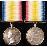 Scinde Medal 1843 with Meeanee/Hyderabad reverse, named to Hugh Hannon, 22nd Regt. With original