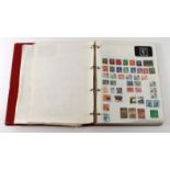 Album SG Worldex with somewhat untidy collection GB and Commonwealth stamps to approx 1985, better