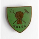 Home Front badge - WW1 Womens National Land Service Corps enamelled pin badge