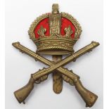 School of Musketry cap badge