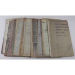 Royal Naval WW2 scarce admiralty plans for designing and building motor launches etc. (approx 23)