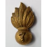 Badge - original 7th (City of London) Battn. London Regt., post 1908 Officers Forage cap badge - has