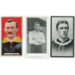 Football type cards, Hill's - Famous Footballers Series no. 8 D Shea, Jones Bros - Spurs Footballers