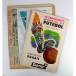 Football World Cup interest - 1950 Brazil, two publications, Spanish Newspaper Marca 2/7/1950 with