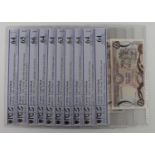 Cyprus 1 Pound (10), all third party graded Uncirculated, various dates ranging from 1979 to