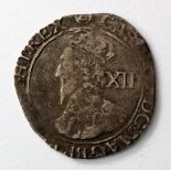 Charles I silver shilling, Tower Mint under the King, 1625-1642, mm. Triangle within Circle 1641-