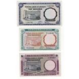 Nigeria (3), 10 Shillings issued 1968, (TBB B210a, Pick11a) VF, 5 Shillings issued 1968, (TBB B209a,