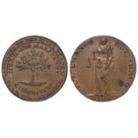 Token, 18thC : Hereford C. Honiatt's 'Cider Trade' Halfpenny 1794, milled edge ////, D&H