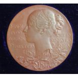 British Commemorative Medal, bronze d.55.5mm: Diamond Jubilee of Queen Victoria 1897, official large