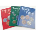 Books on collecting tokens & tallies. (3)