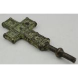 Byzantine style decorated cross, 130x55mm