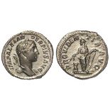 Severus Alexander silver denarius, Rome Mint 223 A.D., reverse:- Providentia standing left,