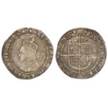 Elizabeth I silver sixpence, Fifth Issue 1578-1582, mm.Latin Cross 1580-1581 and dated 1580, Spink