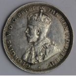 Australia Shilling 1912 VF, scratch obv.