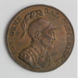 Token, 18thC : For General Convenience Halfpenny 1795, milled edge \\\\, D&H Middlesex No. 1018a,