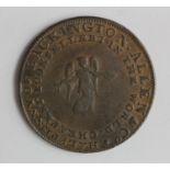 Token, 18thC : Lackingtons, Booksellers Halfpenny 1795, milled edge ////, D&H Middlesex No. 358a,