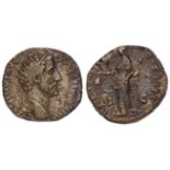 Antoninus Pius brass dupondius, Rome Mint 153-155 A.D., reverse:- Libertas standing facing, head