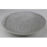Ancient Chinese ca.200 AD celadon decorated bowl, 190x50mm