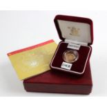 Half Sovereign 2002 Proof FDC boxed as issued